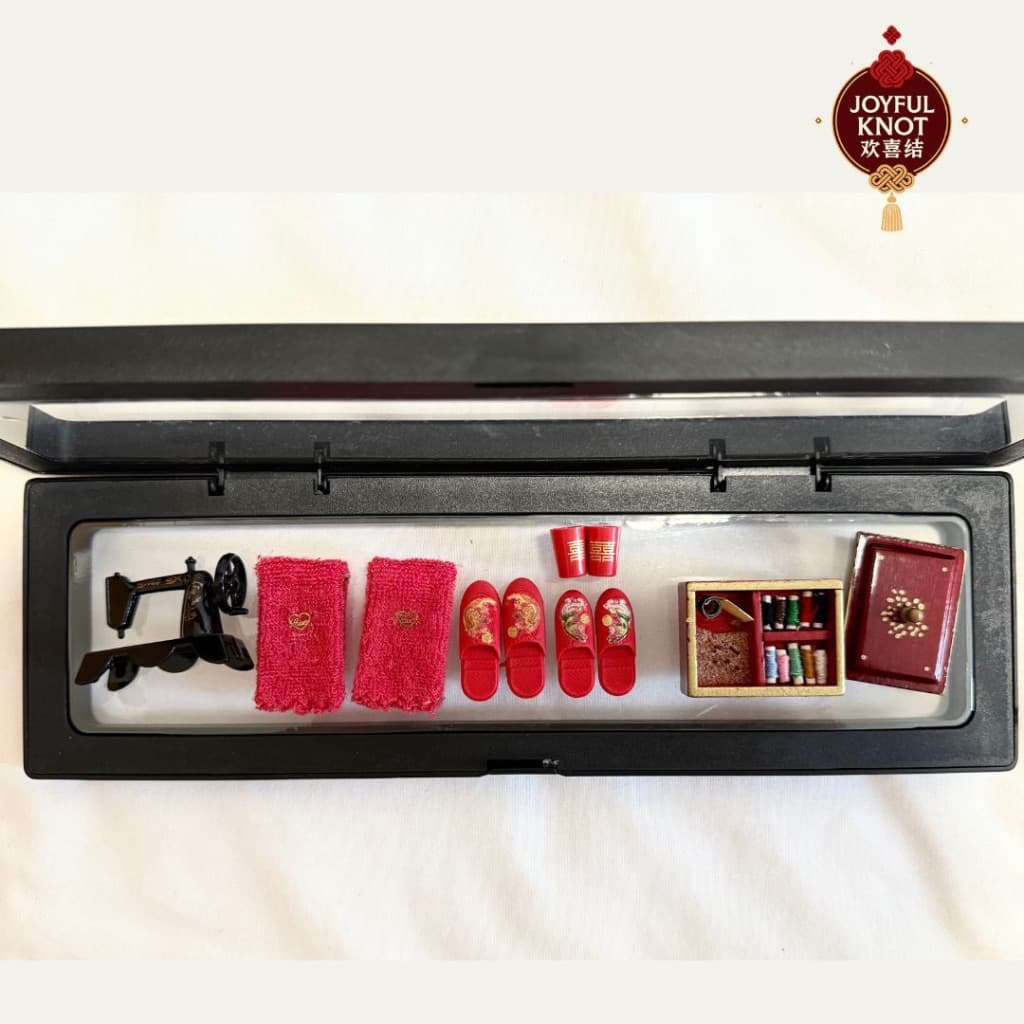 [SG READY STOCK] Mini Chinese Wedding Descendant Pail & Prosperity Set | 子孙桶聚宝盆 for Guo Da Li Betrothal & Dowry Gifts – view 5