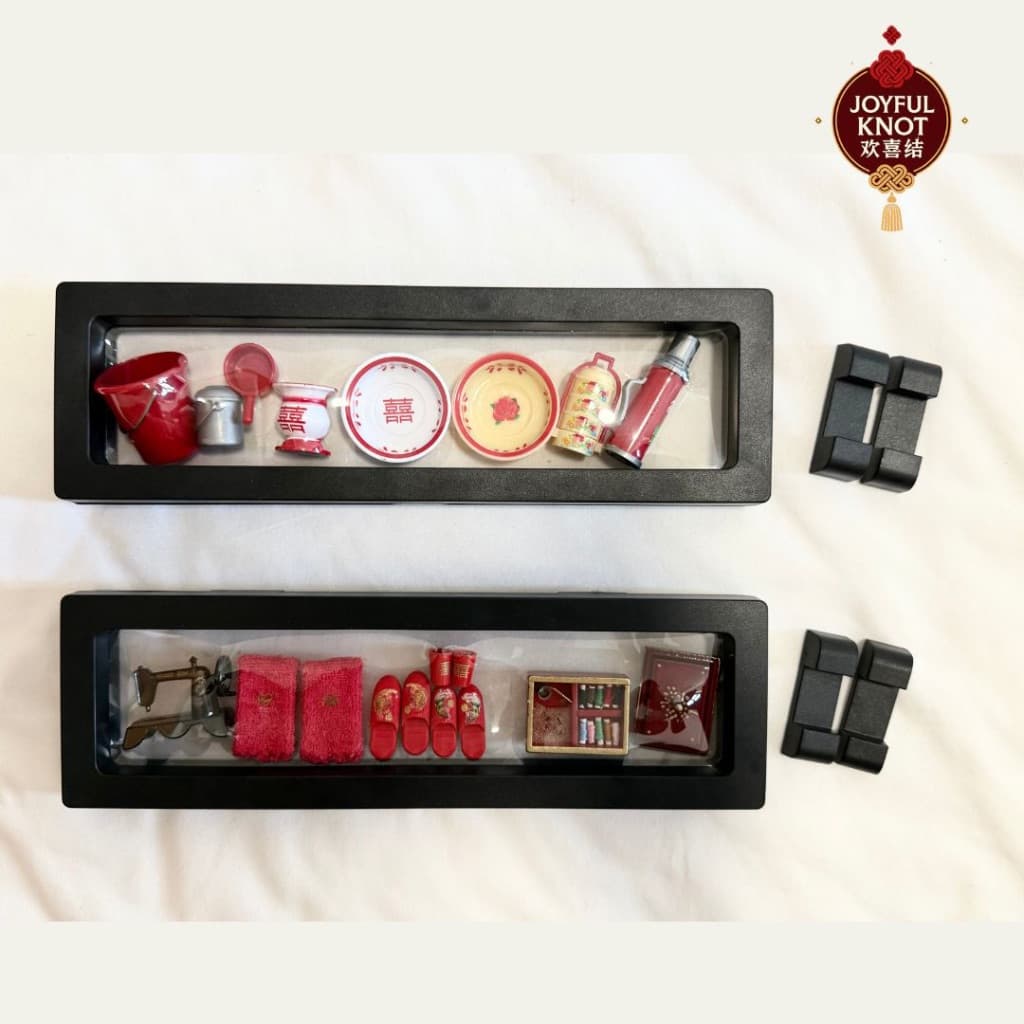 [SG READY STOCK] Mini Chinese Wedding Descendant Pail & Prosperity Set | 子孙桶聚宝盆 for Guo Da Li Betrothal & Dowry Gifts – view 7
