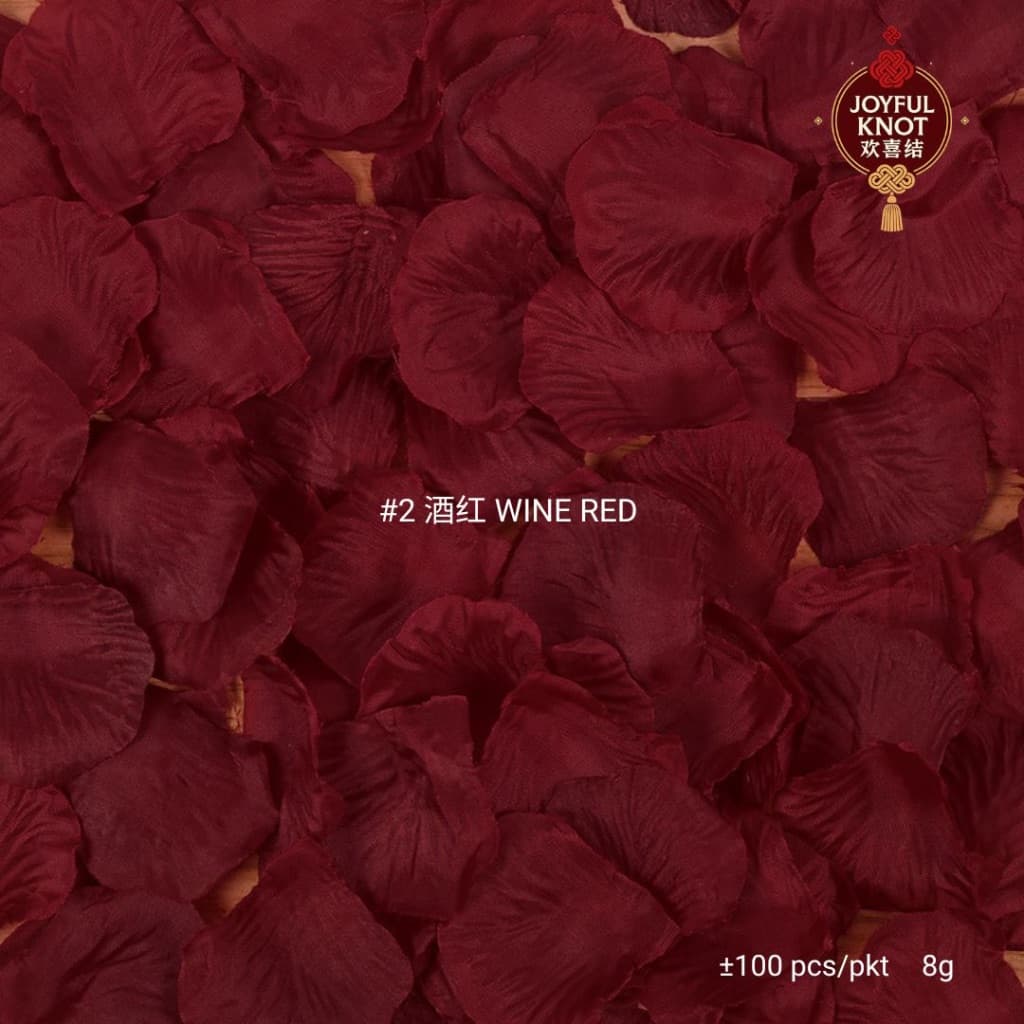 [SG READY STOCK] Artificial Rose Petal | Fake Flower Petals For Proposal ROM Flowers Wedding Party 结婚仿真玫瑰花瓣 布置花瓣 – view 5