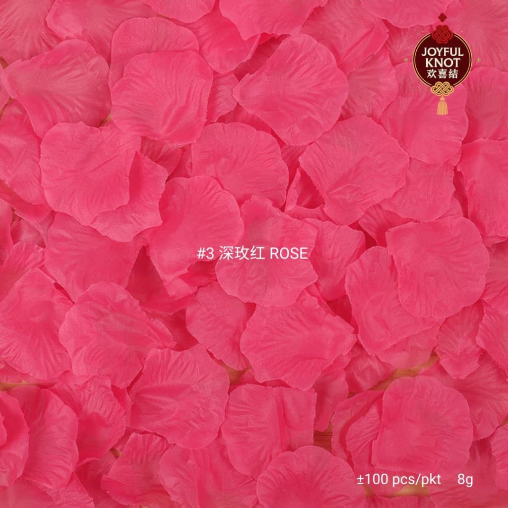 [SG READY STOCK] Artificial Rose Petal | Fake Flower Petals For Proposal ROM Flowers Wedding Party 结婚仿真玫瑰花瓣 布置花瓣 – view 6