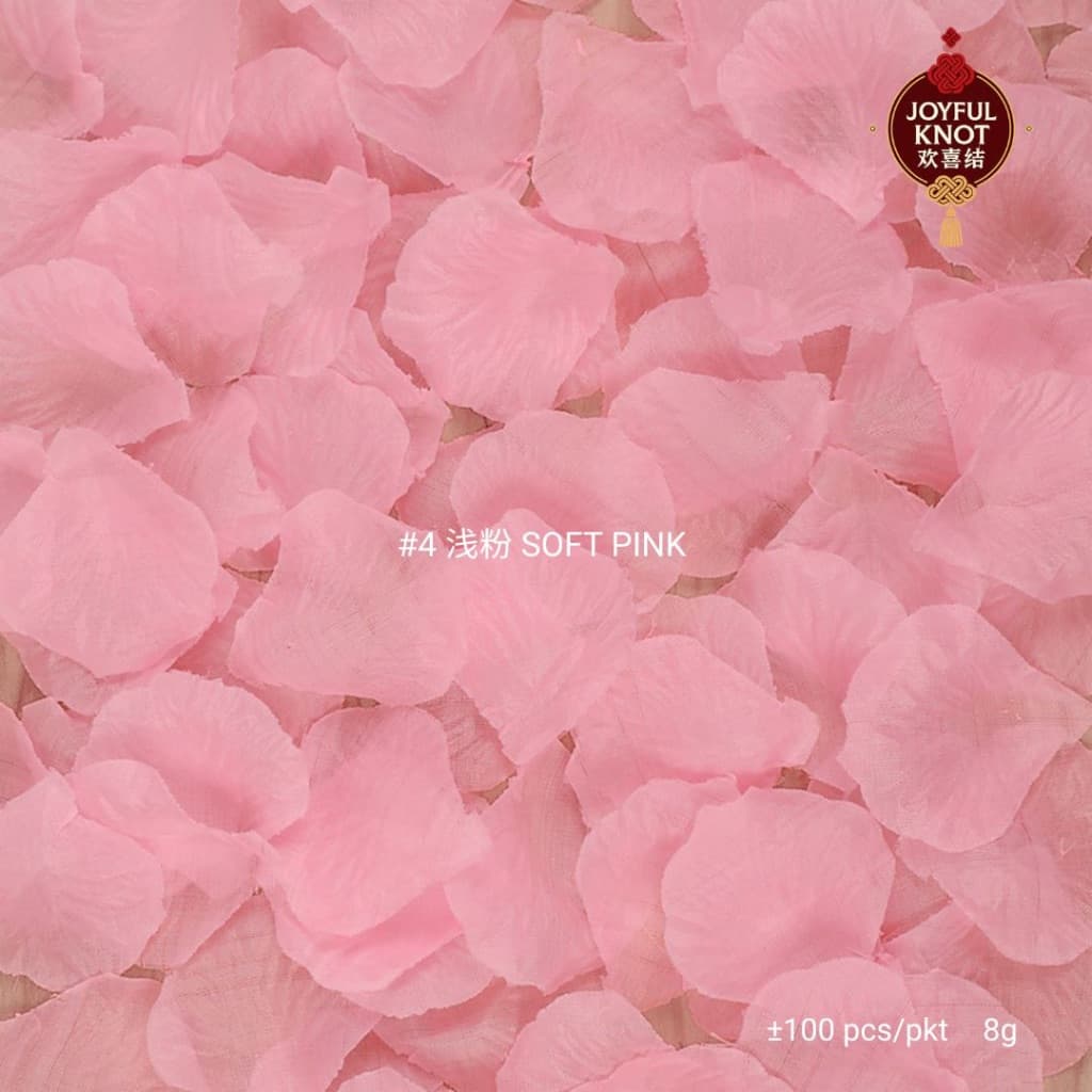 [SG READY STOCK] Artificial Rose Petal | Fake Flower Petals For Proposal ROM Flowers Wedding Party 结婚仿真玫瑰花瓣 布置花瓣 – view 7