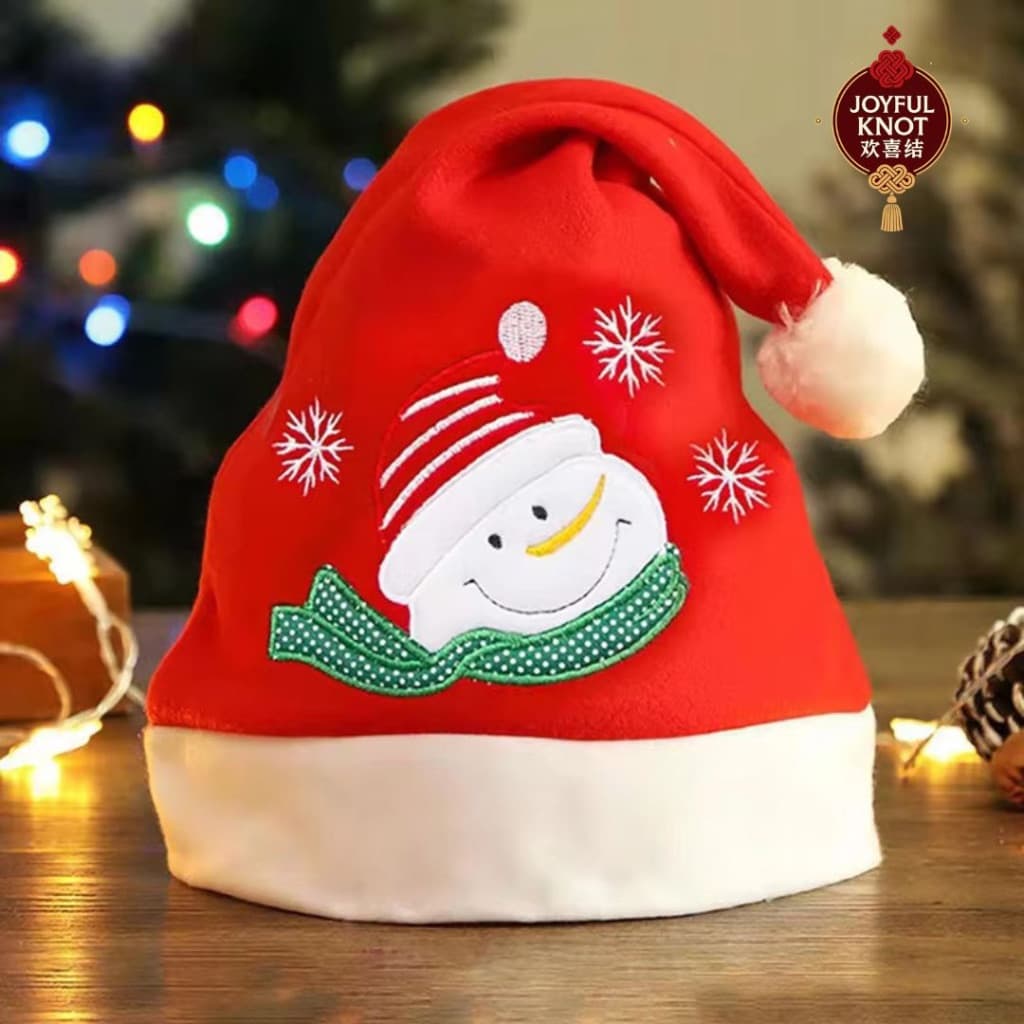 Santa Hat Christmas Hat for Adults | Party Accessories | Reindeer Hat | Unicorn Hat for Xmas 圣诞老人小鹿雪人帽 – view 4