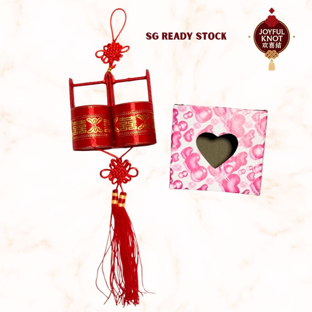 [SG READY STOCK] Chinese Wedding An Chuang Bed Setting | An Chuang Ceremony Bedding Kit 安床套组 – view 4