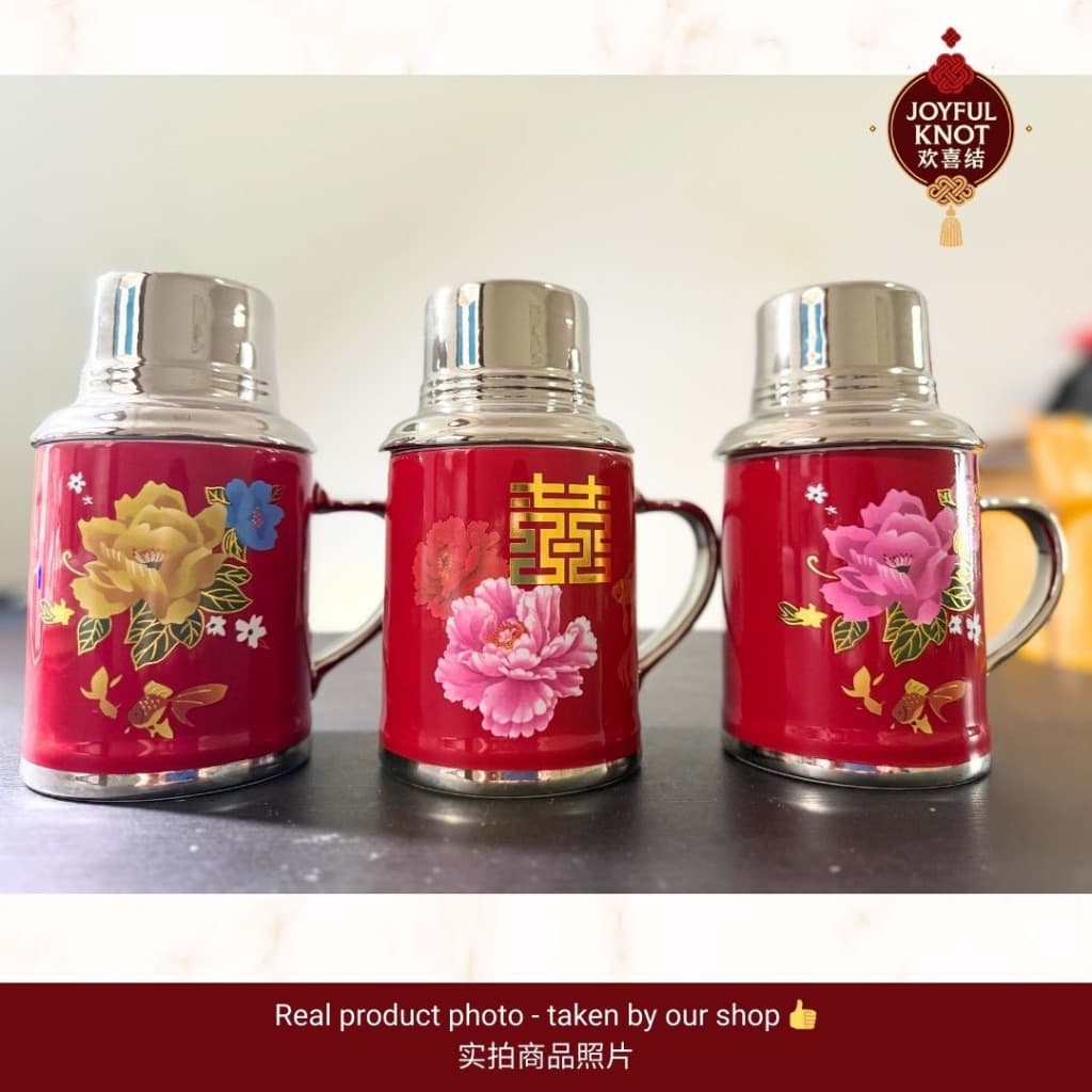 [SG READY STOCK] Vintage Chinese Style Ceramic Mug | Retro Office Coffee Cup | Wedding Door Gift 复古老式怀旧办公杯陶瓷 – view 7