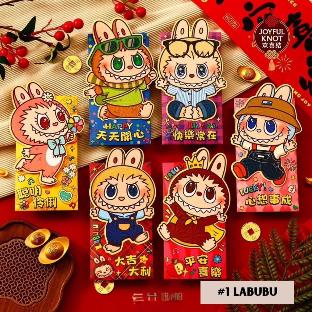 [SG READY STOCK] 2026 3D CNY Red Packet | Horse Year Angbao | Chinese New Year Angpao/Angpow/Hongbao | 6pcs  马年立体红包 – view 2